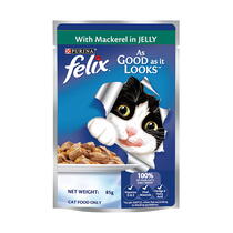 Felix 成貓主食餐包 鮮味鯖魚