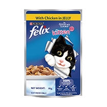 Felix 幼貓主食餐包 鮮嫩雞肉