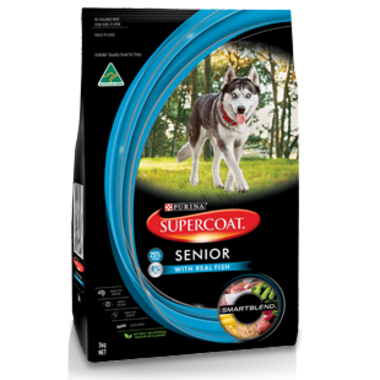 SUPERCOAT SENIOR Dog Tuna 4x3kg AU