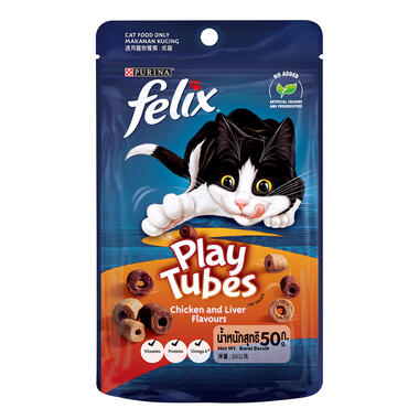 FELIX® Play Tubes 香酥捲雞肉及雞肝風味